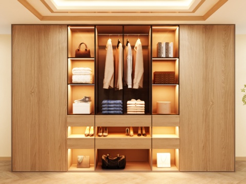 Wardrobe Design Wardrobe Effect Diagram Wardrobe Coat Cabinet Design Coat Cabinet