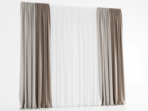 curtain venetian blinds gauze curtain