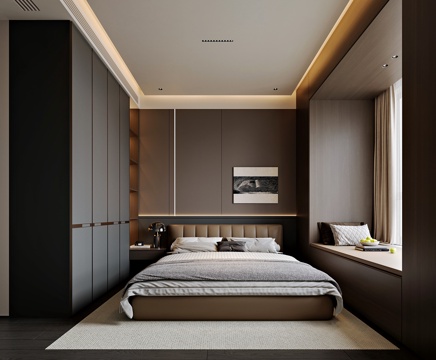 Modern Style Home Bedroom