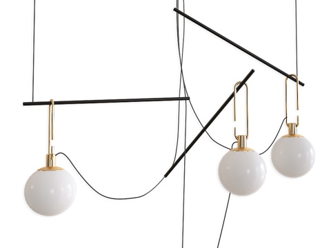 Modern Italian decorative ball lamp