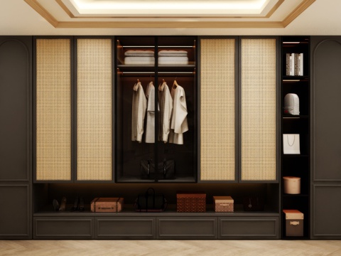 Wardrobe Design Wardrobe Effect Diagram Wardrobe Coat Cabinet Design Coat Cabinet