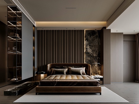 Modern Style Home Bedroom