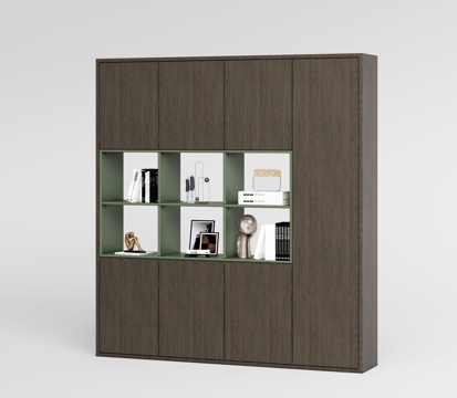 Modern Office Decorative Cabinet Bookcase