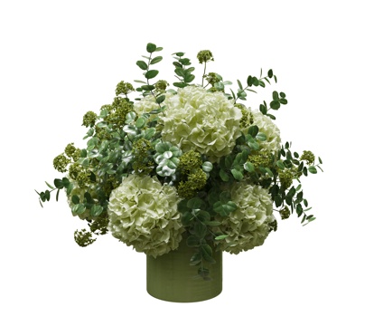 Modern vase ornaments