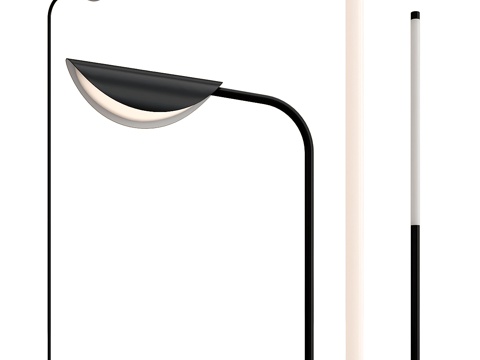 Modern Italian Metal Floor Lamp