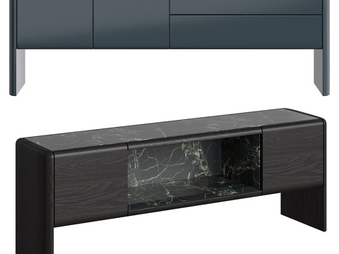 Modern Italian Poliform Duke chest of drawers TV cabinet