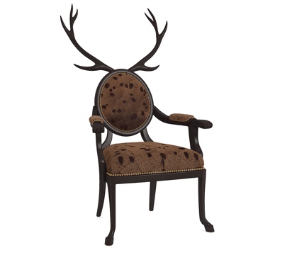 Special-shaped Lounge Chair fabric leisure chair antler leisure chair antler Chair fabric single chair shape