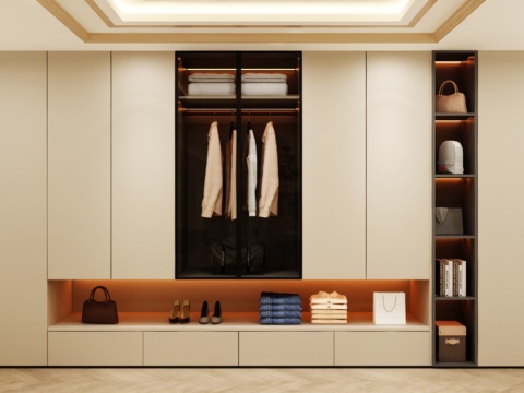 Wardrobe Design Wardrobe Effect Diagram Wardrobe Coat Cabinet Design Coat Cabinet