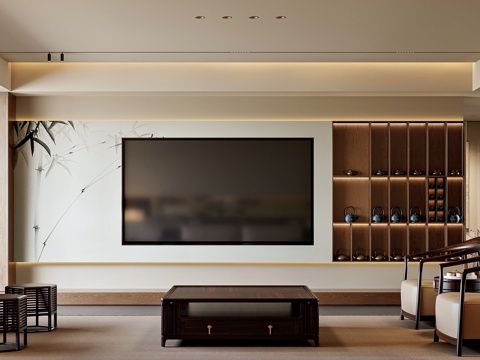 Neo-Chinese Style home living room