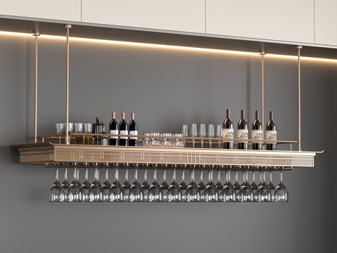 Modern wine rack