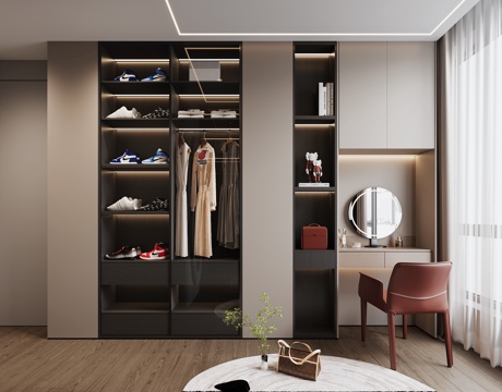 Modern Cloakroom