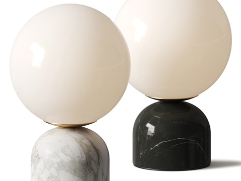 Modern Italian Loadamer NORDIC Marble Table Lamp