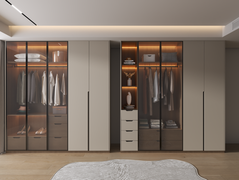 Modern Wardrobe Modern Cloakroom Wardrobe Cloakroom Wardrobe Combination