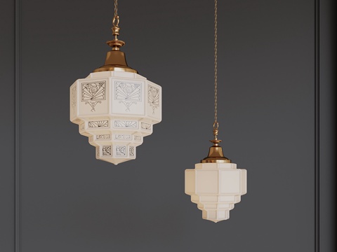 French cream chandelier