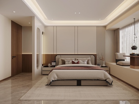 Modern Minimalist Bedroom