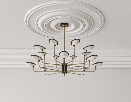 Modern minimalist chandelier