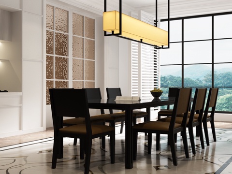 Modern French Dining Table and Chair Modern French DiningRoom