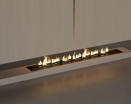 Modern Electronic Fireplace