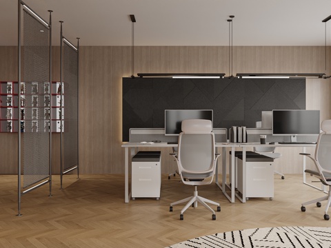 Modern minimalist office