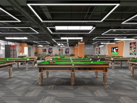 Modern Billiard Room Billiard Room