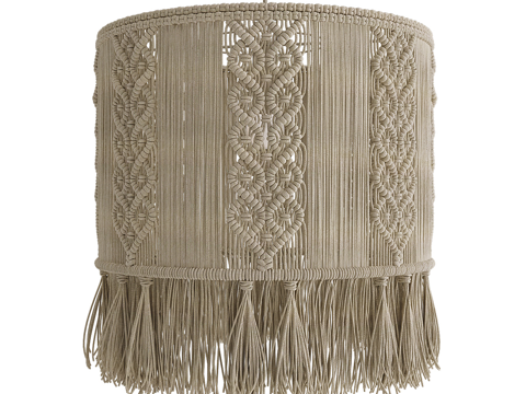 Quiet lace chandelier rattan chandelier