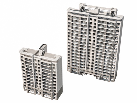 Modern Multi-storey Residential Building High-rise Residential High-end Residential Residential Building Apartment