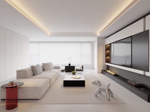 Modern Minimalist Living Room