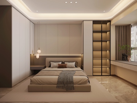 Modern Minimalist Bedroom