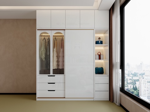 modern minimalist wardrobe sliding door wardrobe finished wardrobe custom wardrobe open wardrobe