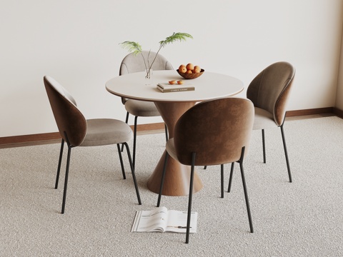 Modern leisure tables and chairs