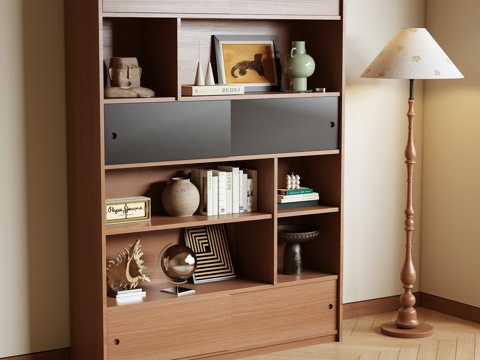 Mid-century Style Bookcase