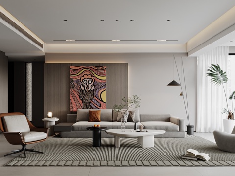 Modern Affordable Luxury Style Living Room