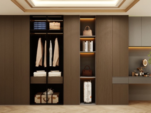 Wardrobe Design Wardrobe Effect Diagram Wardrobe Coat Cabinet Design Coat Cabinet