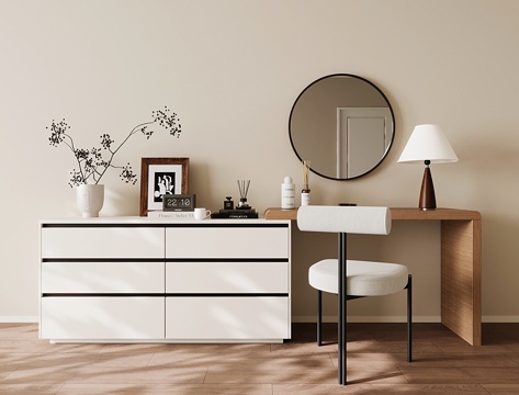 Modern cream style dresser