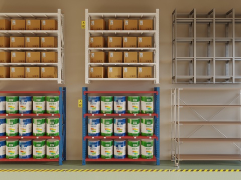 Shelf Express Rack Storage Rack Carton Paint Bucket