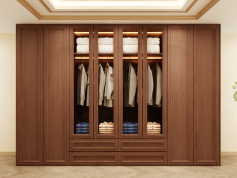 Wardrobe Design Wardrobe Effect Diagram Wardrobe Coat Cabinet Design Coat Cabinet