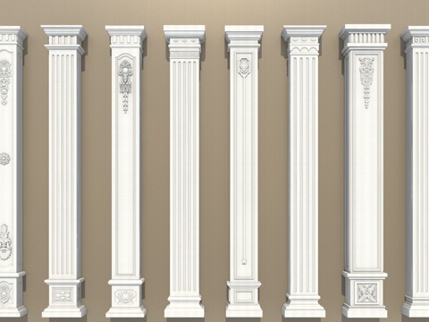 European column Roman column corner column foyer column