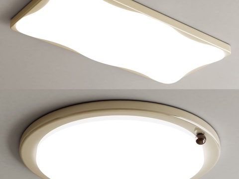 Middle Ancient Cream Style Ceiling Lamp Bedroom Ceiling Lamp Living Room Ceiling Lamp Eye Protection Ceiling Lamp