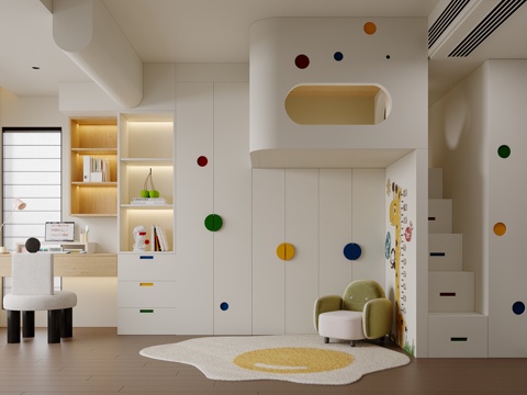 Modern kids Bedroom for girls