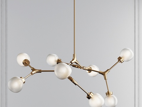 Catalyst Bronze 8 Lamp LED Chandelier