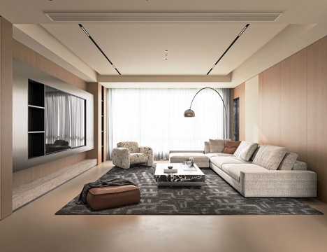 Modern Home Living Room