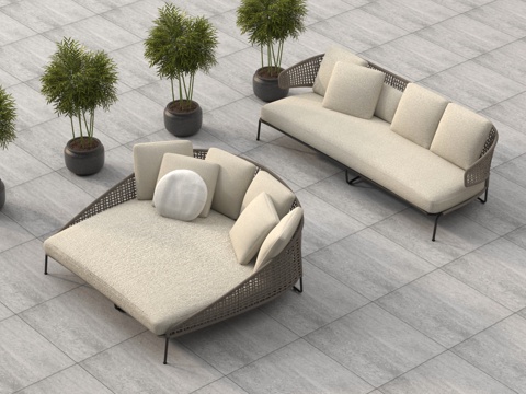 Outdoor Sofa Leisure Sofa Patio Sofa