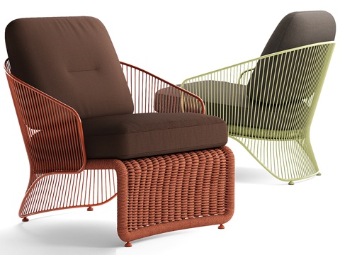 Minotti Colette outdoor armchair