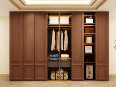 Wardrobe Design Wardrobe Effect Diagram Wardrobe Coat Cabinet Design Coat Cabinet