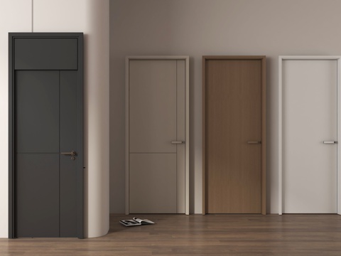 Single door entry door room door bedroom door