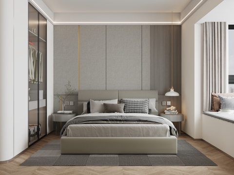 Modern Affordable Luxury Style Bedroom