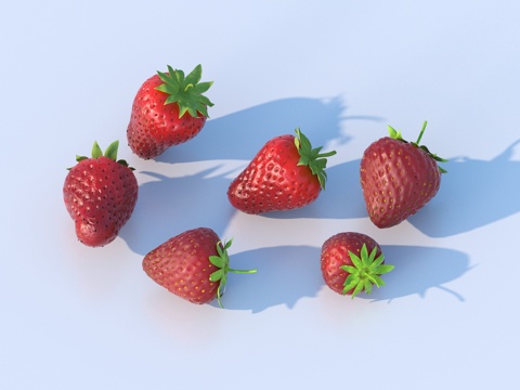 Strawberry Cartoon Strawberry