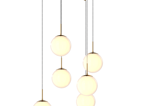 Modern Simple Chandelier Affordable Luxury Style Chandelier Spherical Chandelier Living Room Chandelier Dining Room Chandelier