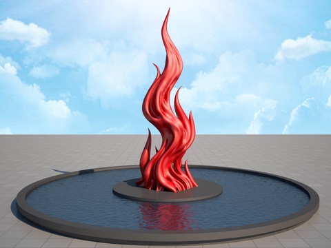 Flame Sculpture