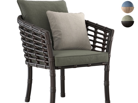 Rattan Dining Chair Rattan Chair Rattan Lounge Chair Rattan Chair Outdoor Rattan Chair Courtyard Leisure Chair